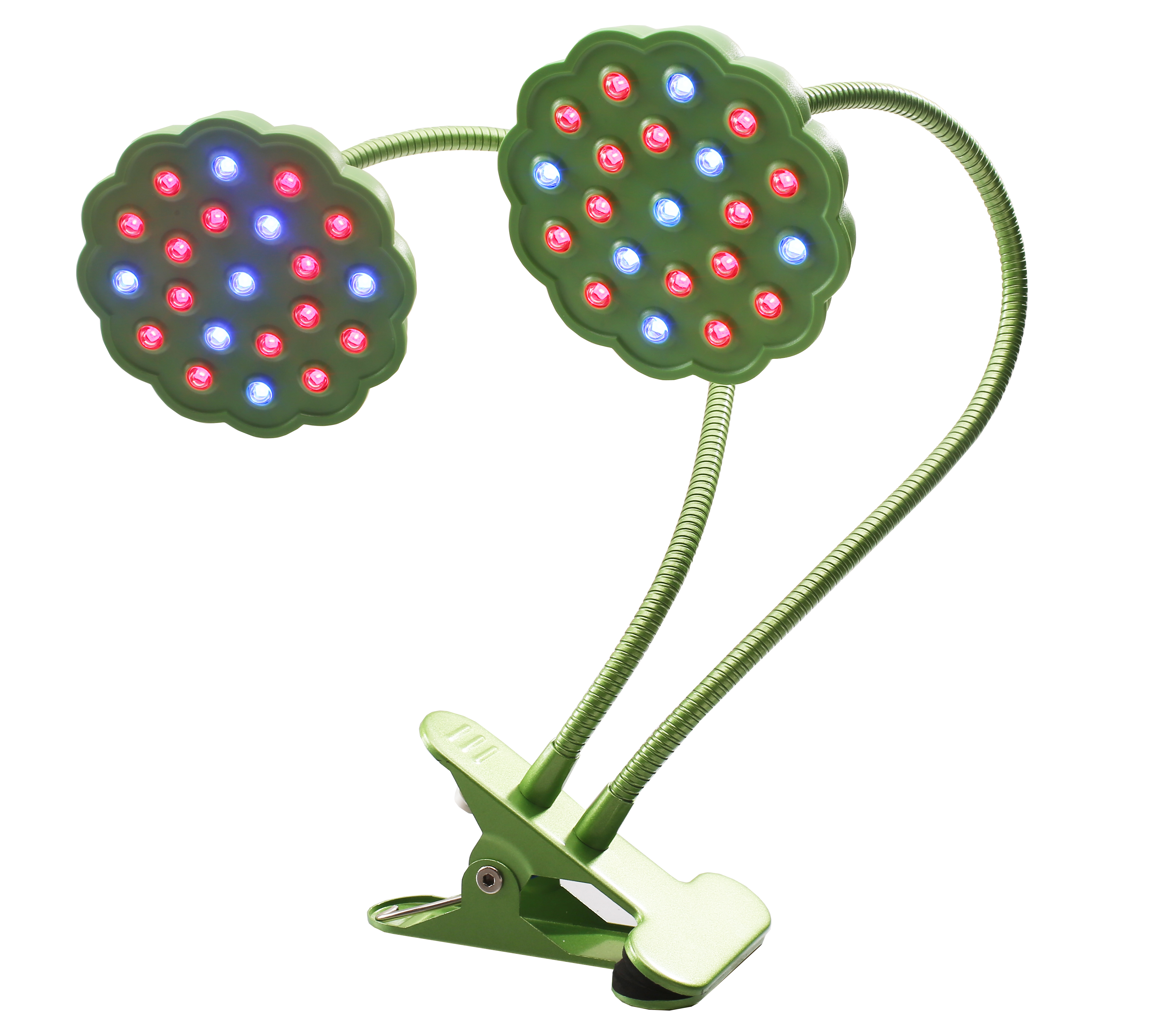 LED  plant grow clip plant lamp light,Double head Lamp 20W LED grow lights