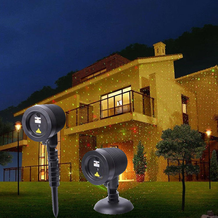 RGB multifunction color laser light 12 volt led laser light Christmas outdoor projector