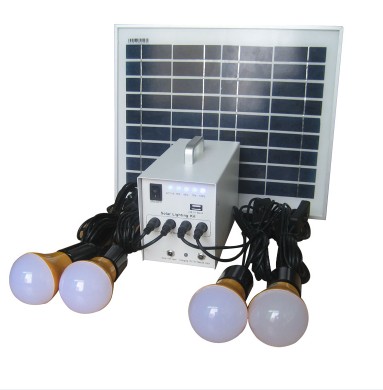 Solar rechargeable home energy off grid system