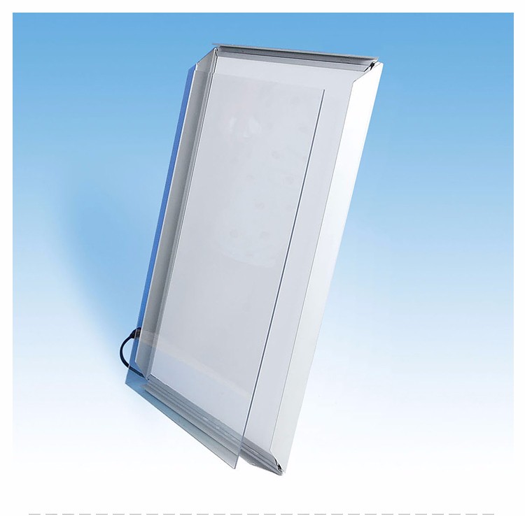 Acrylic Display Light Box Square Type Led Light Box Wall Mounted  Advertising Board Illuminated Signage Panel