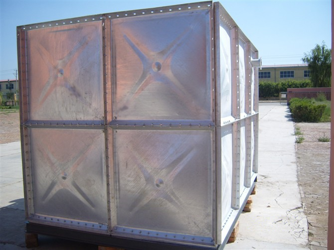 400m3 galvanized stock tank heat water tank