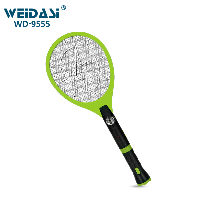 weidasi rechargeable fly killing bat mosquito electric racket for pest control