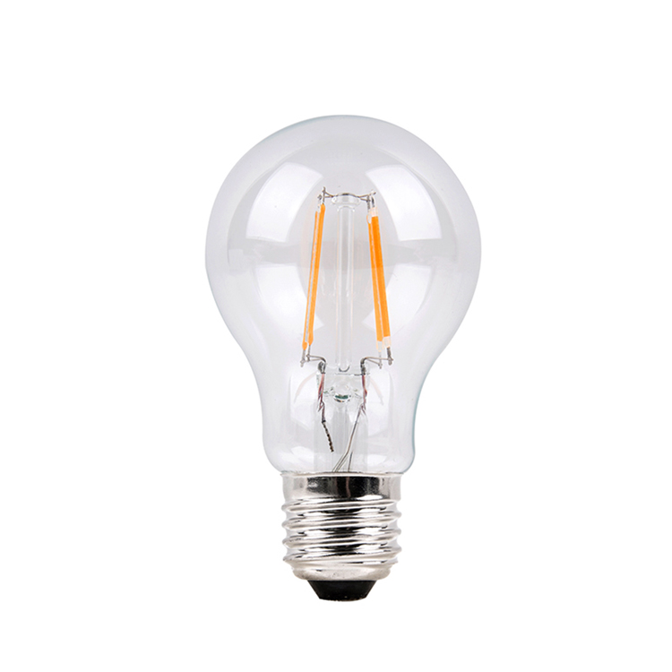 E27 COB Custom Filament Bulb A60 6W LED Filament Bulb