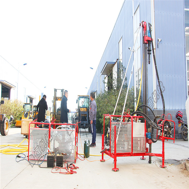 30M depth air drilling rig for mountain geological exploration rig