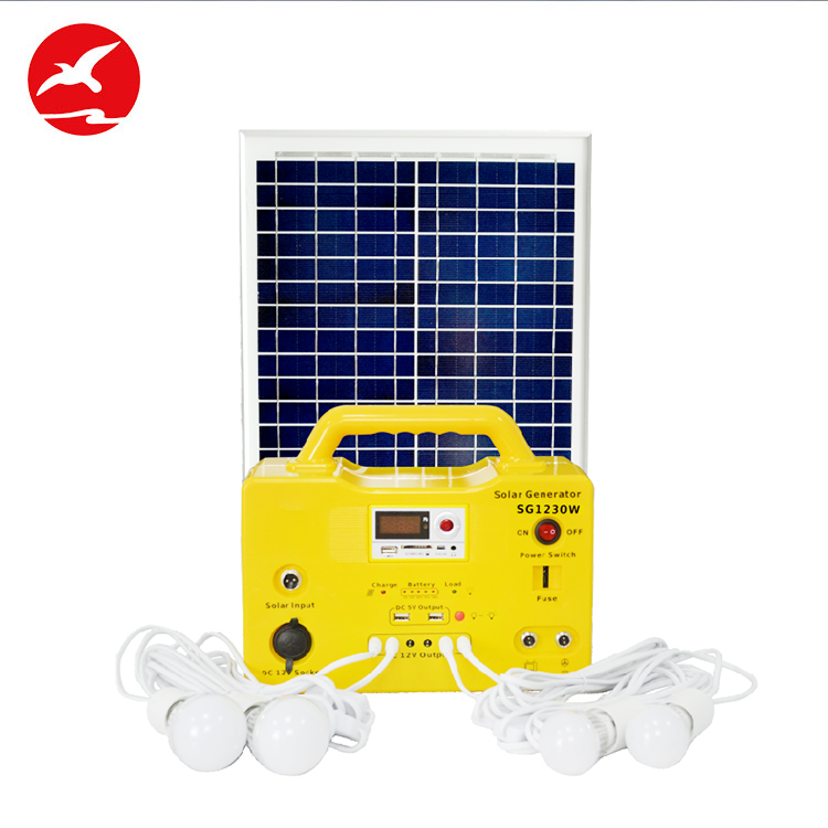 China 50W Off-Grid Outdoor Solar Energy Home Systems Price