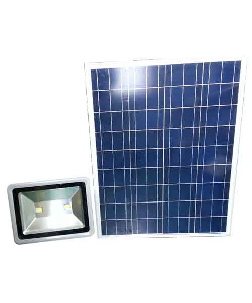 Motion sensor solar security flood light outdoor