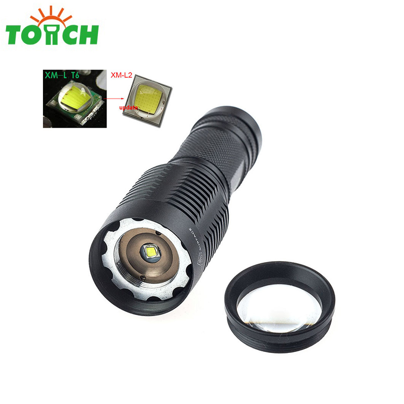 Aluminum Alloy Kit led tactical handle lantern flashlight waterproof rechargeable emergency flash light for camping hunting