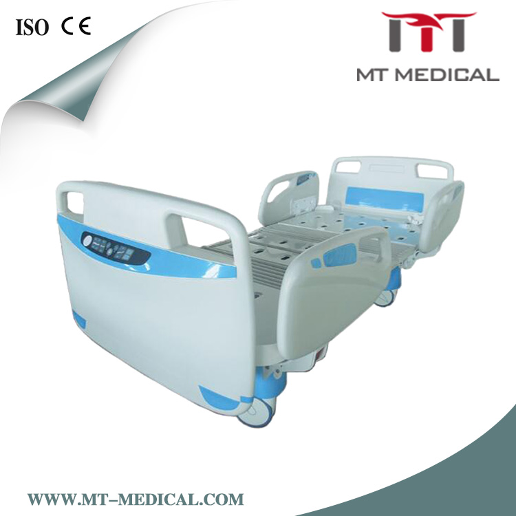 Hospital furnitures icu electrical hospital bed with cpr function medical electric icu bed 5 functions electric hospital bed