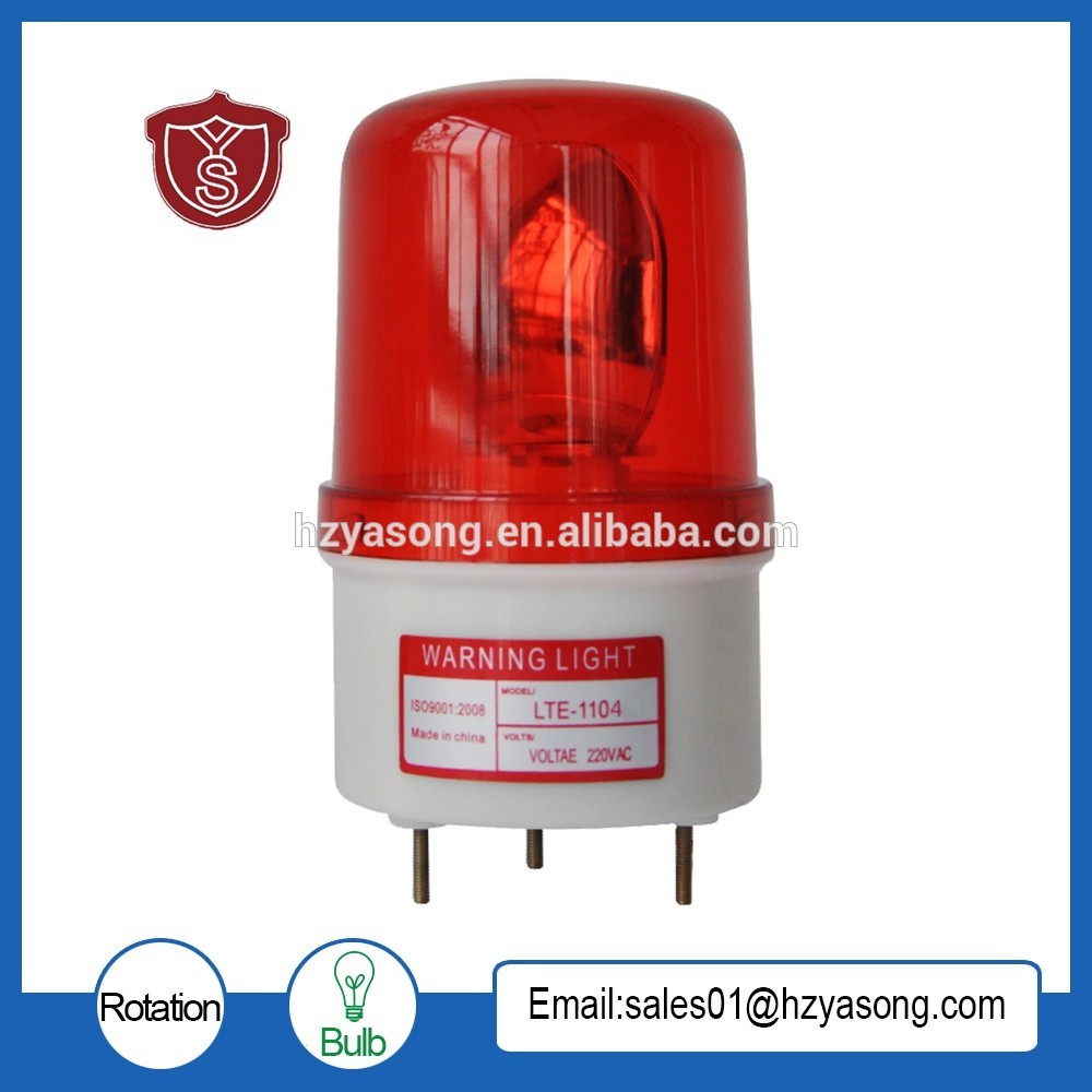 LTE-1104J forklift blue waterproof rotating warning light forklift approach warning light