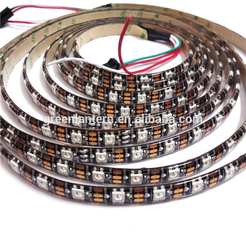 Addressable SMD 5050 WS2812b IC digital led strips 60 leds/m