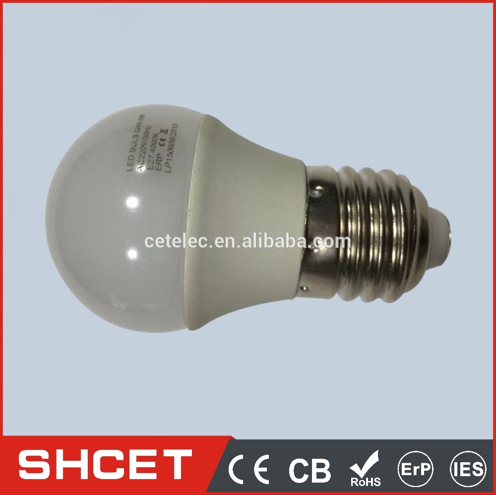 CET-A80 15W Led Light Bulb A19 Plastic Cover E27/E14 Warm White For Residential Lighting