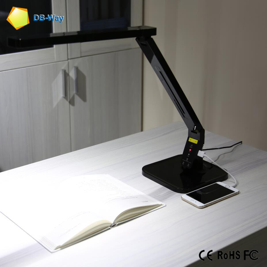 Smart Touch Dimming USB Charger Led Desk Lamp