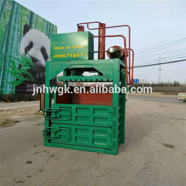 High quality recycling baling press for waste ,old clothes,bottle