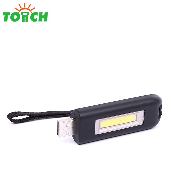 New Design Mini USB Charger LED Torch Light COB Bulb & Built Rechargeable Battery led street light bar