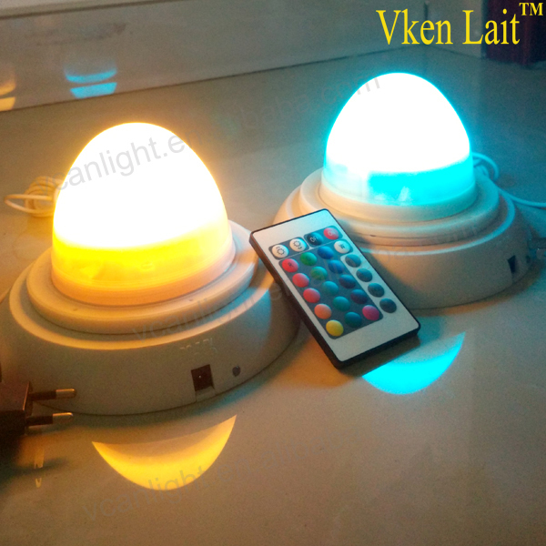 2016 New Product Fast Shipping Induction Charging Led Furniture Lighting With RGB Remote Control