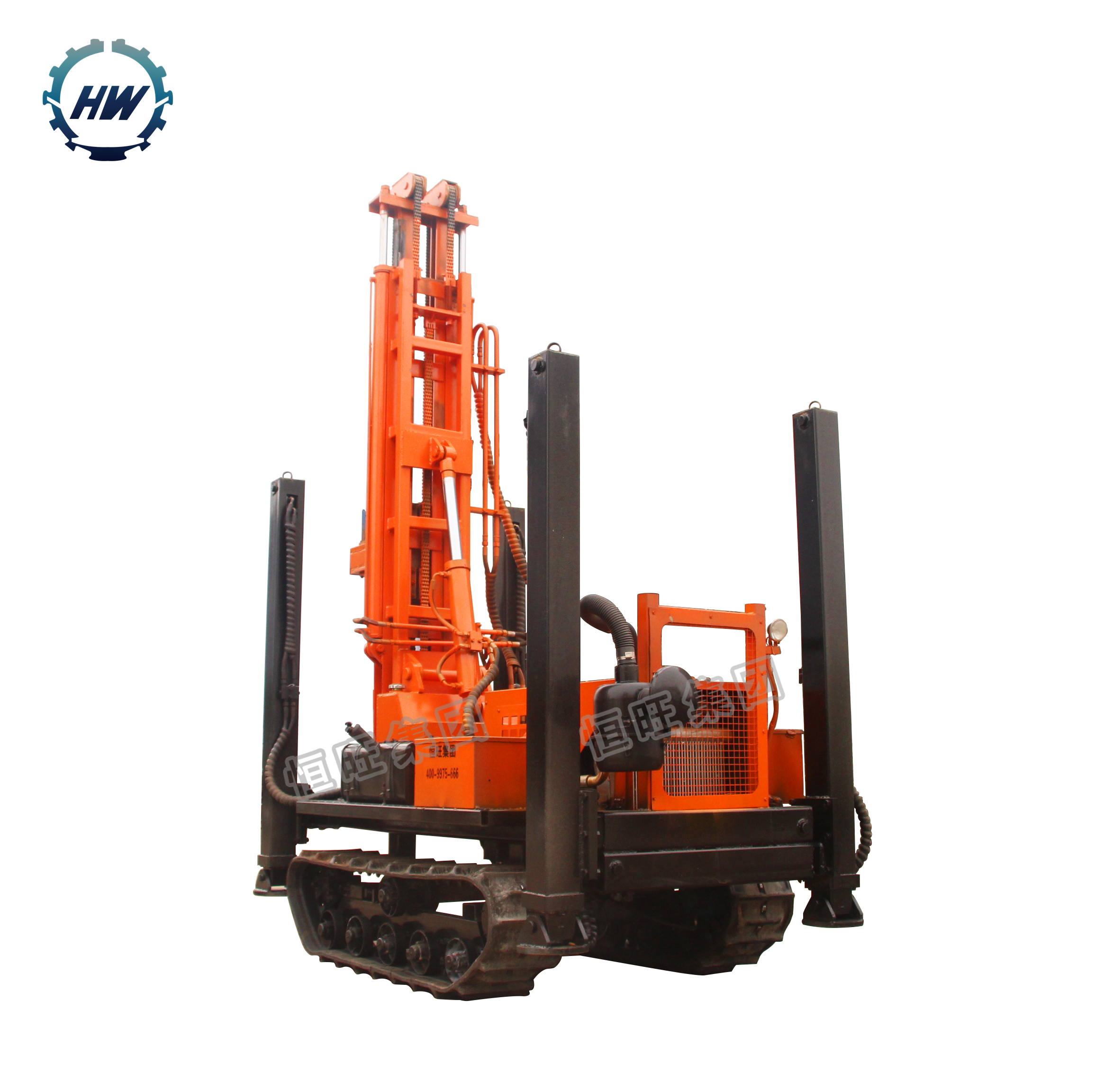 HW200 cheap fast portable geotechnical drilling rig