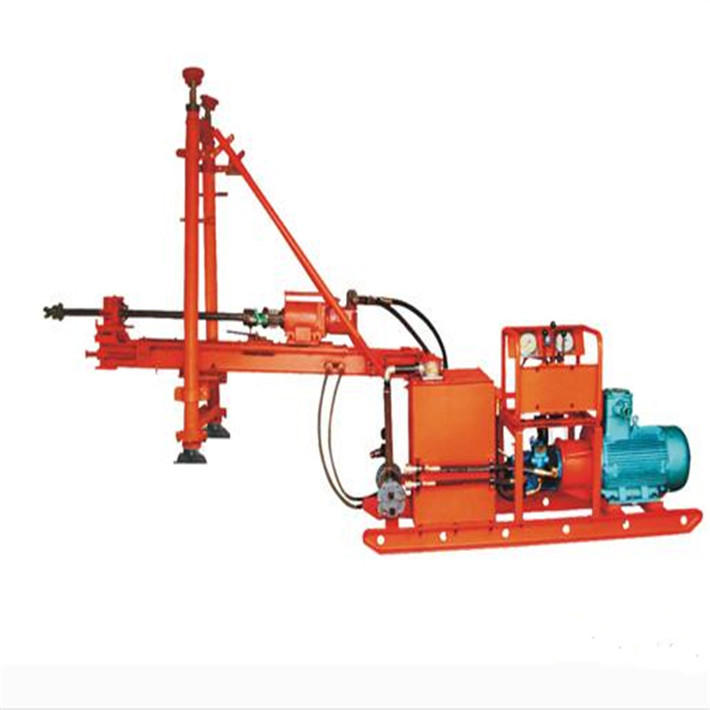 Underground 20m depth Iron Drilling Machine Tunnel Drilling Rig