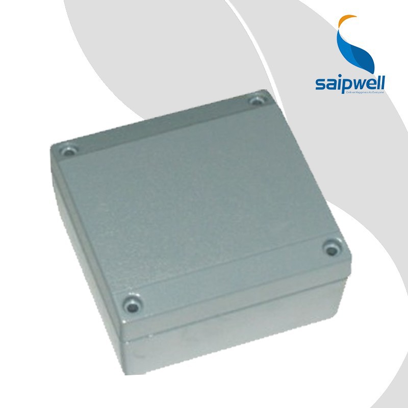 SAIP/SAIPWELL 100*100*60 Hot Sale New Distribution Box Electronic IP66 Waterproof Aluminium Instrument Enclosure