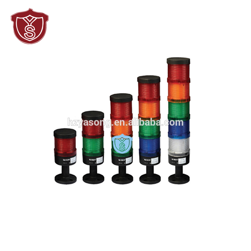 LTA-701 IP65 ABS Bottom Multicolor Stackable Warning Tower Light