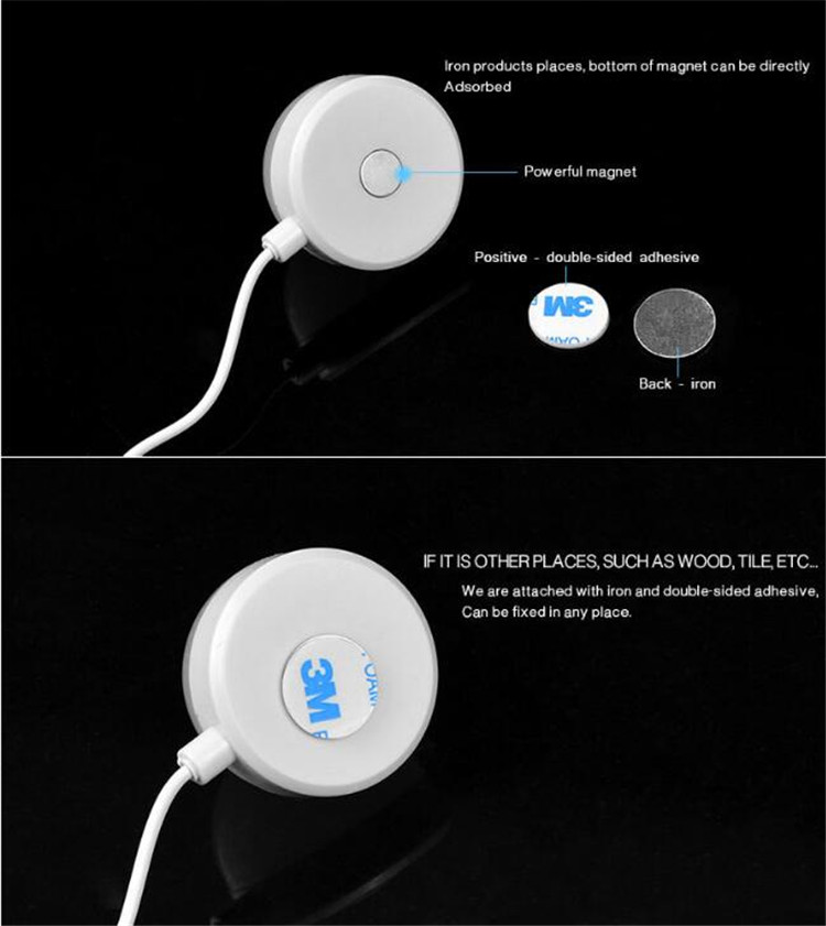 5V USB creative home reading lamp 3W bedside LED night light camping lights