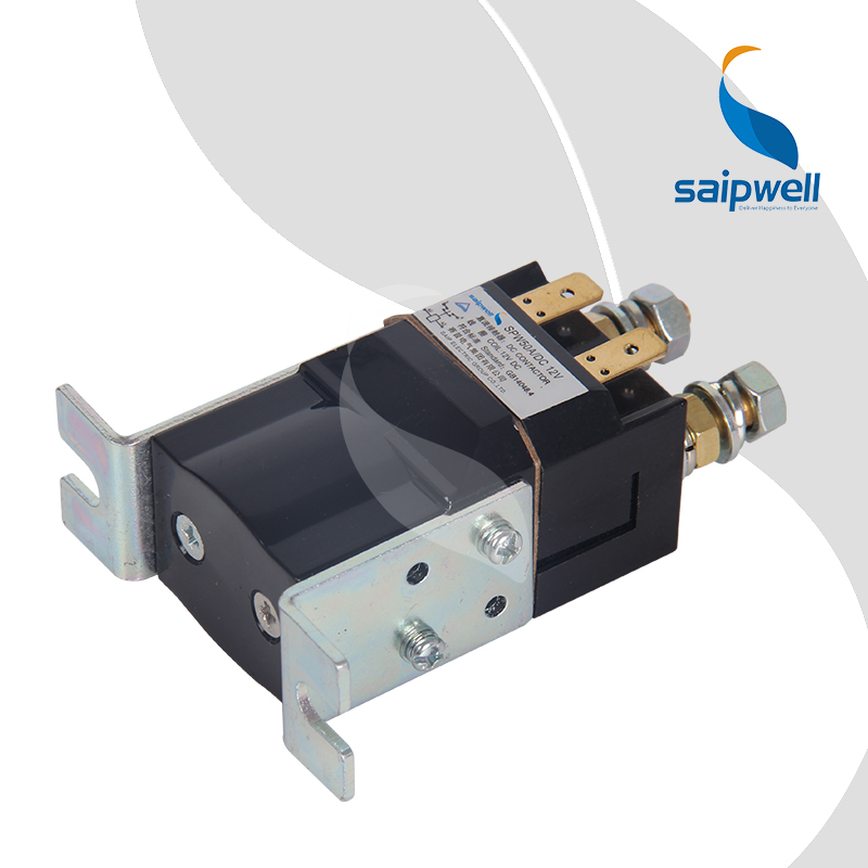 SAIPWELL New Electrical Power 50A 12V DC Magnetic Contactor