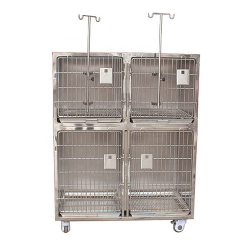 Super pet cage clinic  stainless steel vet cage for dog/cat