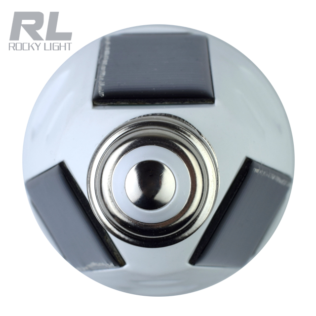 Hot sale IP65 E27 7W LED Solar Recharging solar emergency bulb outdoor camping night market intelligent sunshine charging lamp