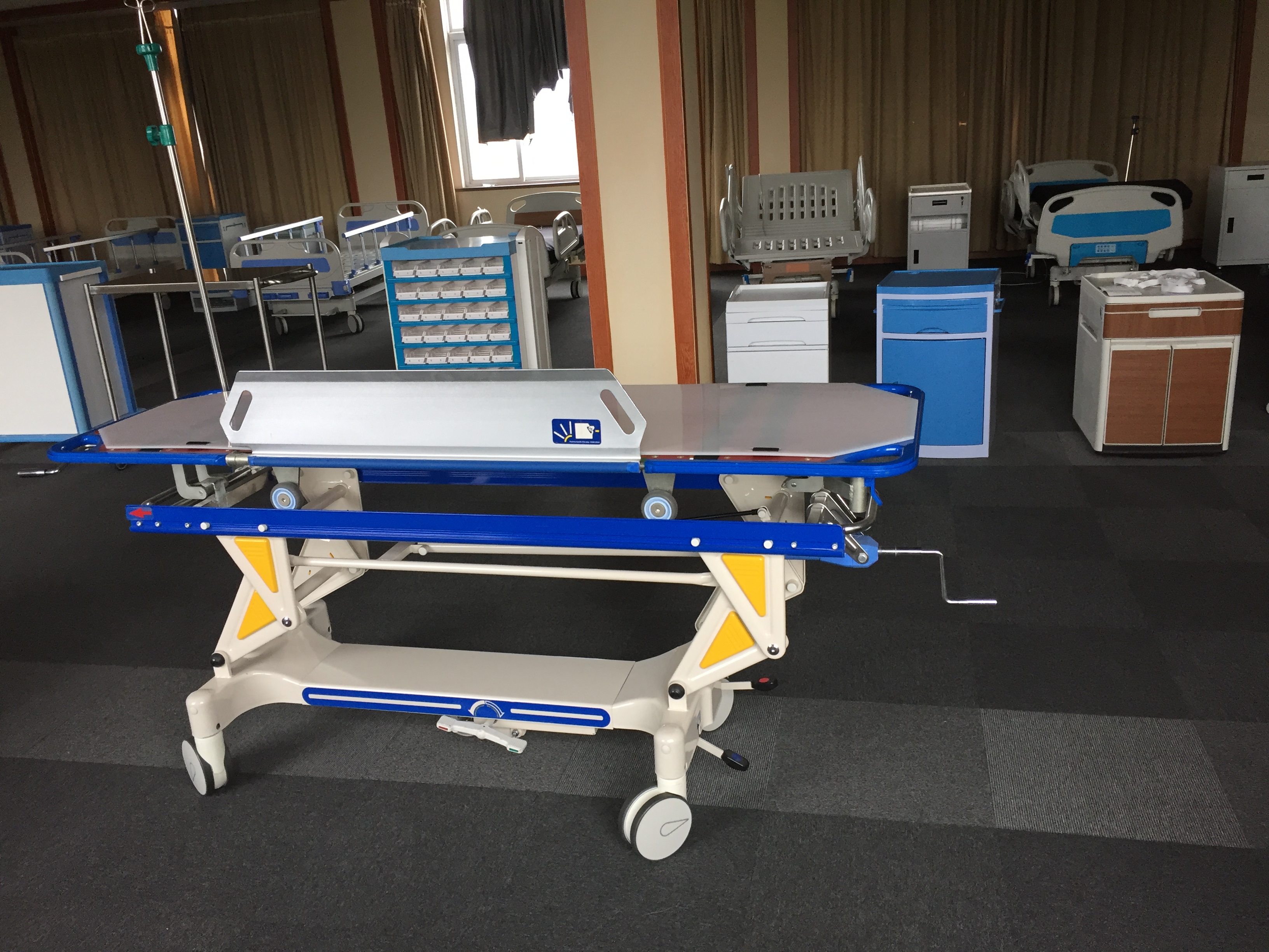 Emergency hospital patient transfer stretcher for sales