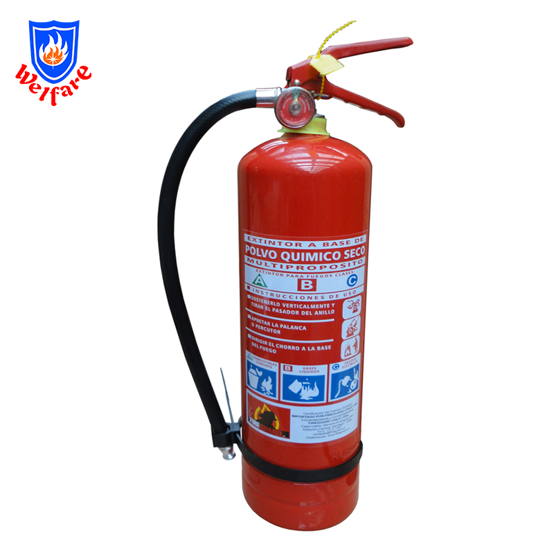 1kg abc 40% dry powder fire extinguisher chile style