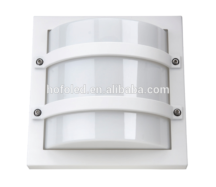 white ang black aluminum 20w led bulkhead lamp