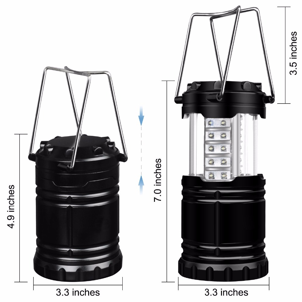 Top Supplier Portable Telescopic LED Camping Lantern for Emergency  hiking   Outage