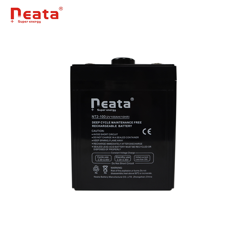 2v 100ah Maintenance free vrla agm lead acid Long Life Battery