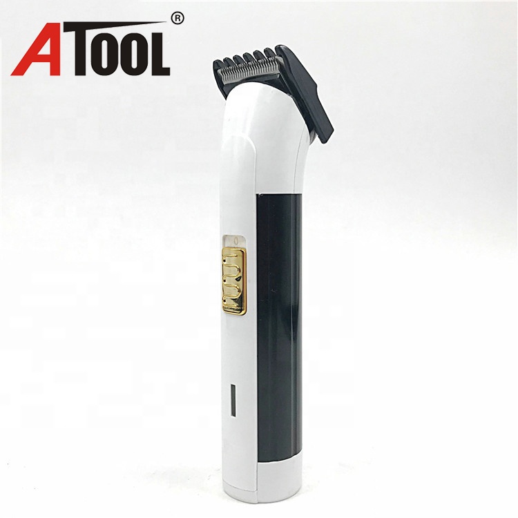 Wholesale 3mm/6mm cip-on comb rechargeable electric beard clipper hair trimmer