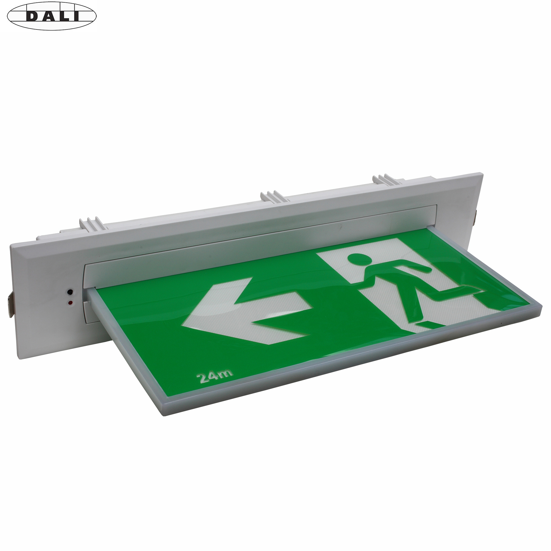 DALI SAA/AS2293.3 Recessed blade LED exit sign board,4w blade led exit sign board