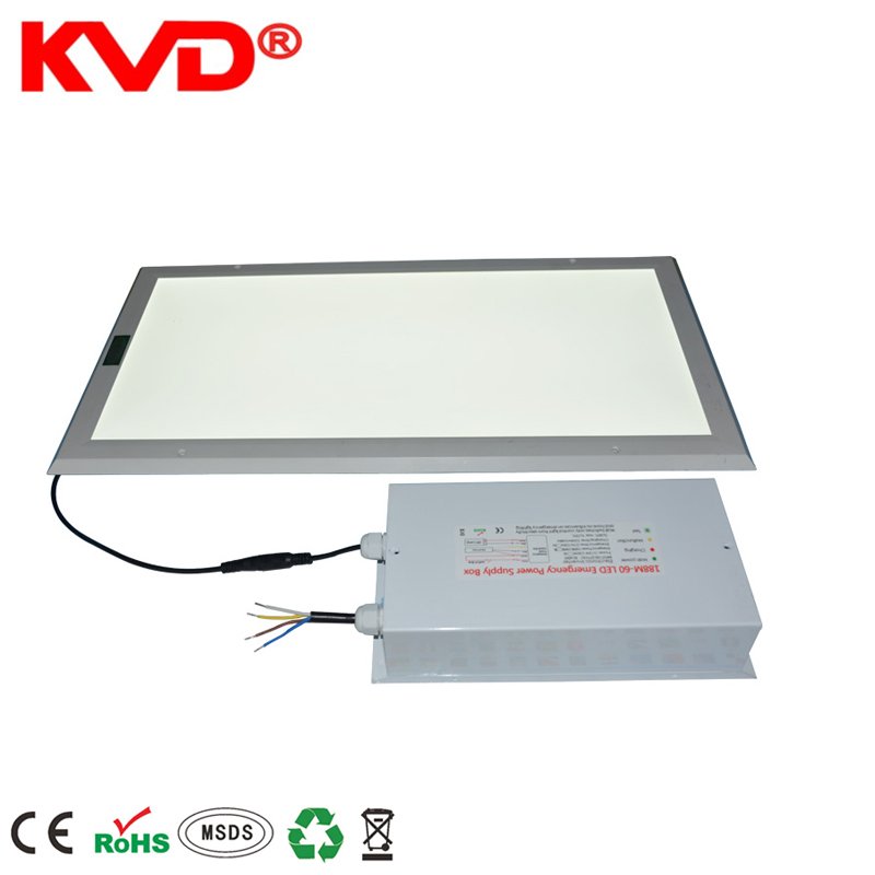 KVD LED emergency panel light Slim Led Panel lights 45W Emergency 3 hours