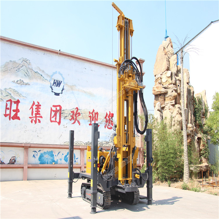 China made geological drilling machine crawler air drilling machine