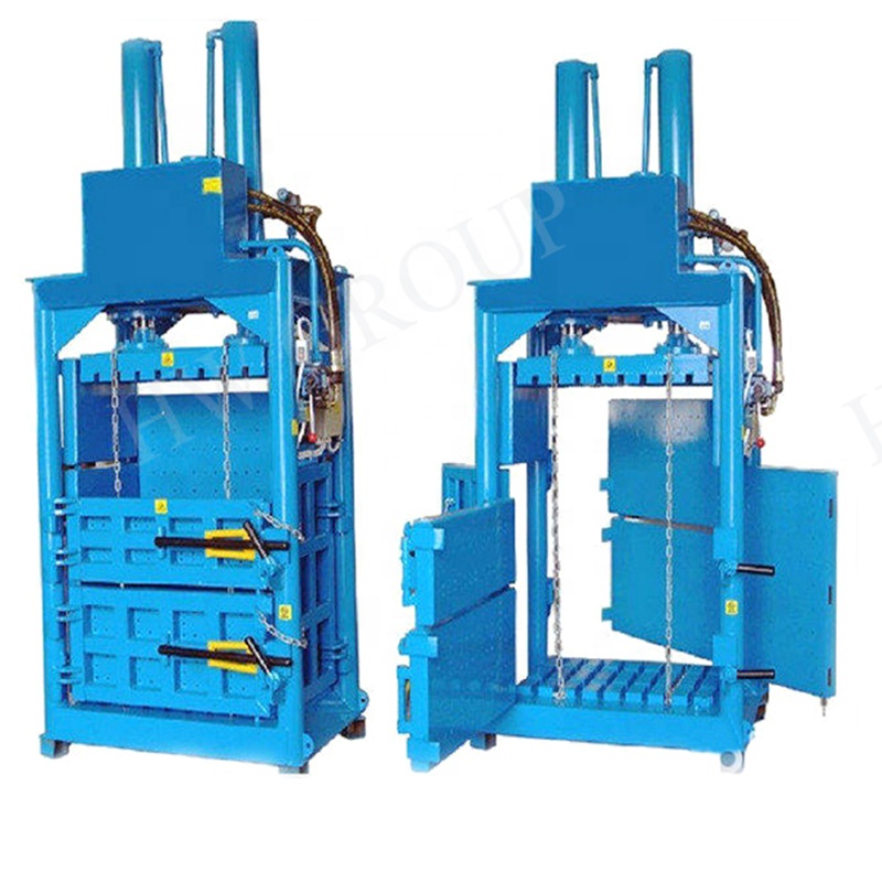 hydraulic small carton compress baler machine