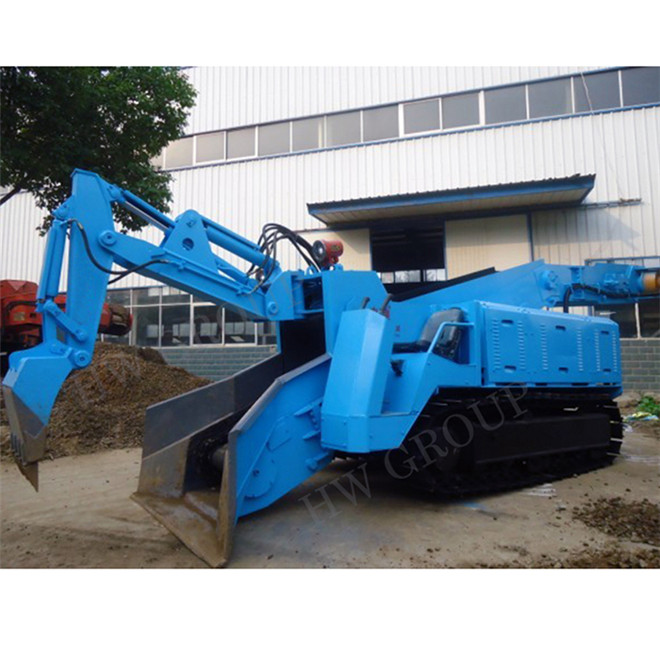 Underground Coal Mine Tunnel  Mining Mucking Loader small tunnel excavator