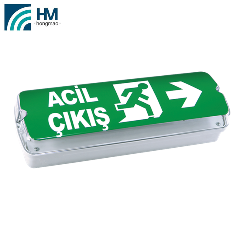 CE certification ABS Acrylic Exit sign Running man emergency lamp led