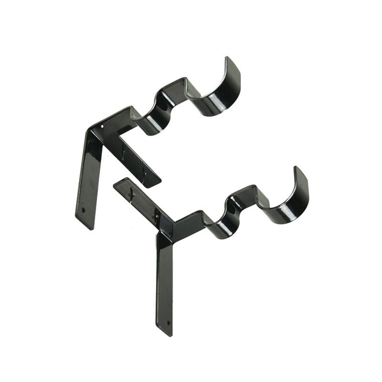 New Arrival Curtain Rod Bracket Hang Curtain Rod Holders Tap Right Into Window Frame