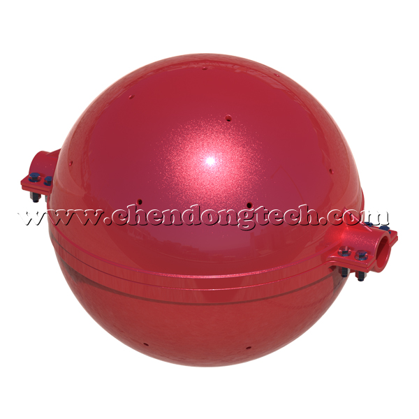 Aircraft warning obstruction ball/aviation sphere for warning