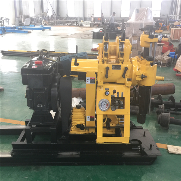 HengWang Brand HW-160 Model Diesel Deep Water Well Drilling Rig/Horizontal Directional Ground Hole Drilling Machines