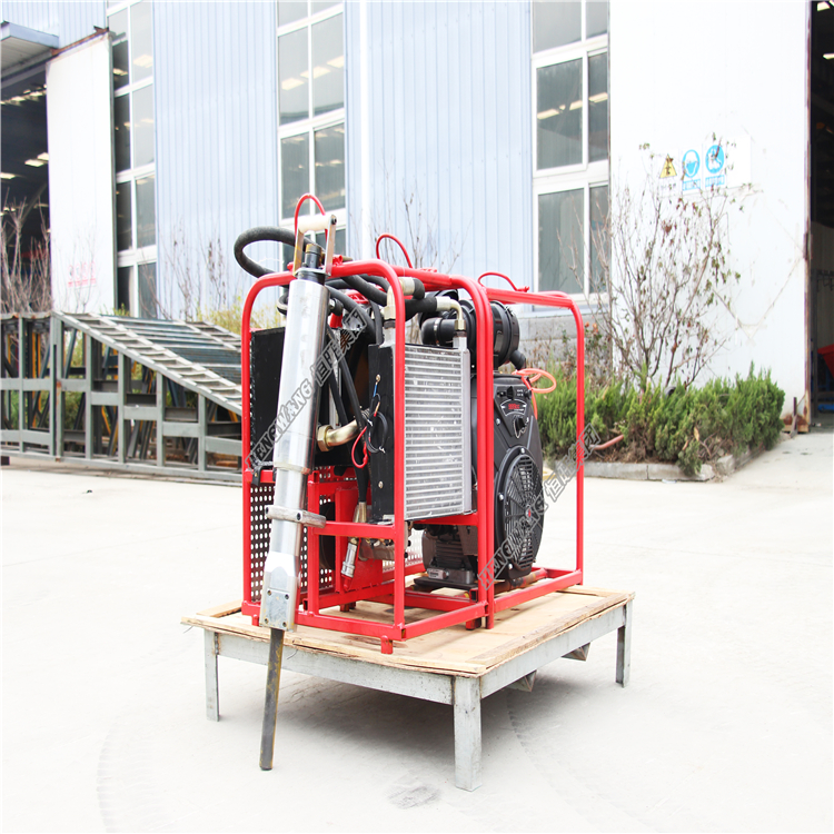Concrete Block Splitter Quarry Stone Cutting Machine / Hydraulic diesel rock splitter for sale