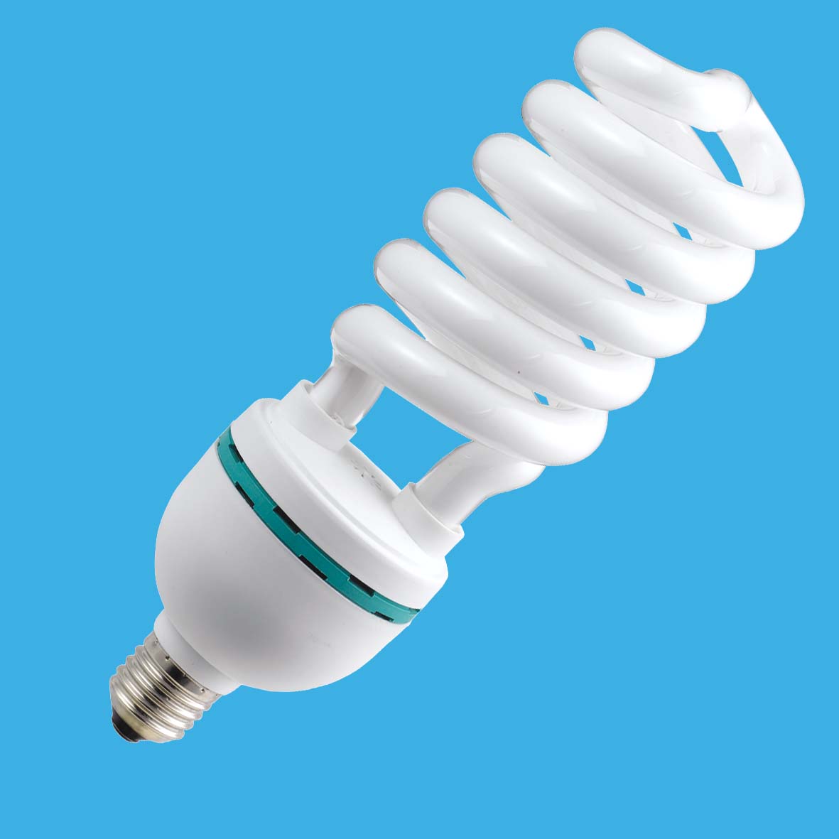 The Cheapest 12w 20w 32w 26w Half Spiral Compact fluorescent lamp high quality 8000 hours e27 e40 CFL Bulb Energy Saving Lamp