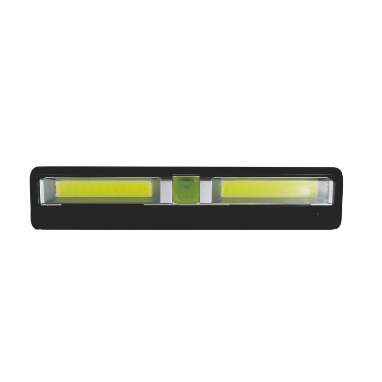 Ultra brightness Aluminum alloy 2 modes 3*AAA 250lumen 2*COB LED remote portable led worklights