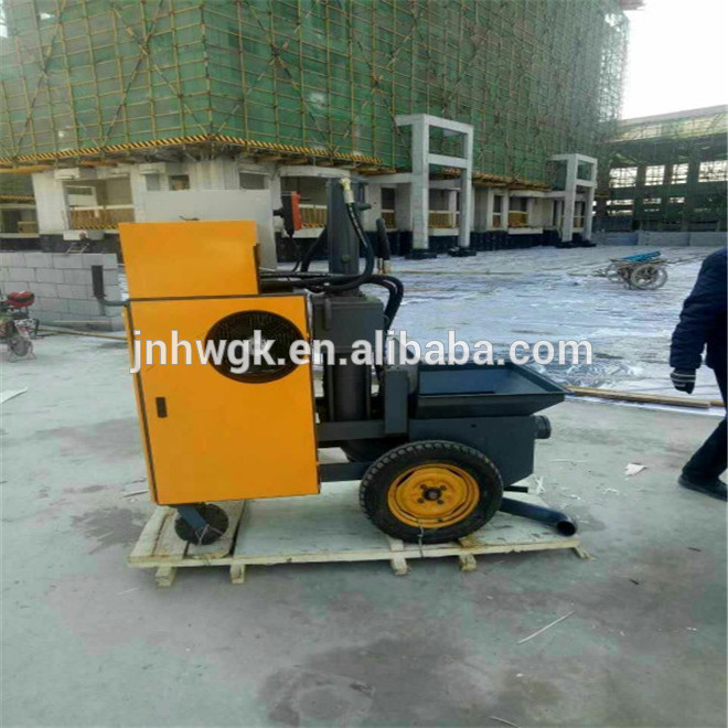 Small Trailer Mounted Electric cement concrete pump for sale