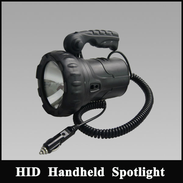 led rechargeable torch 35w car cigarette lighter spotlight hunt light lamp