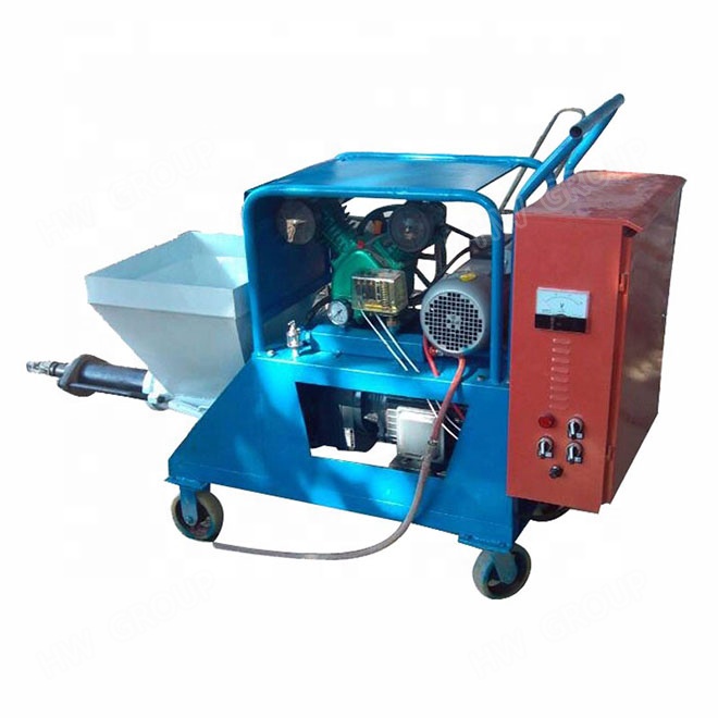 Diesel mortar sprayer spraying machine plaster