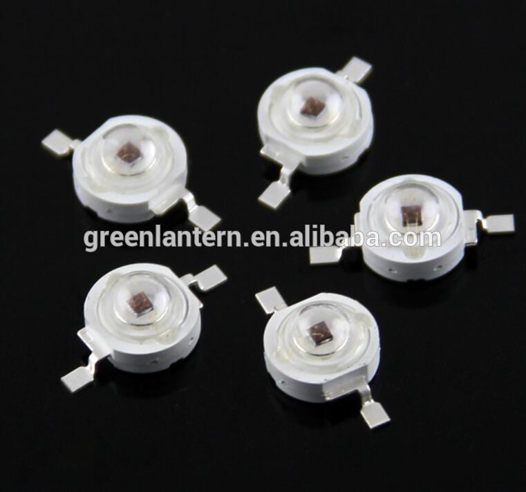 high power 3w light emitting diode led red 660nm for growing lights