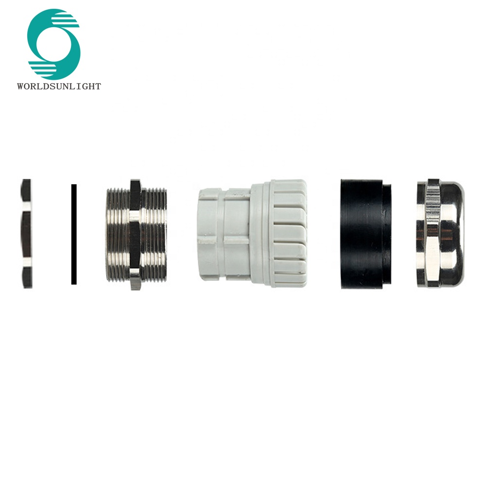 m25 m32 m36 pg7 pg9 nickel plated brass wire cable gland